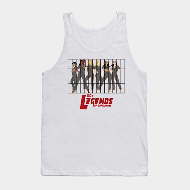 Legendary Cell Block Tango Mashup v1 Tank Top by RotemChan